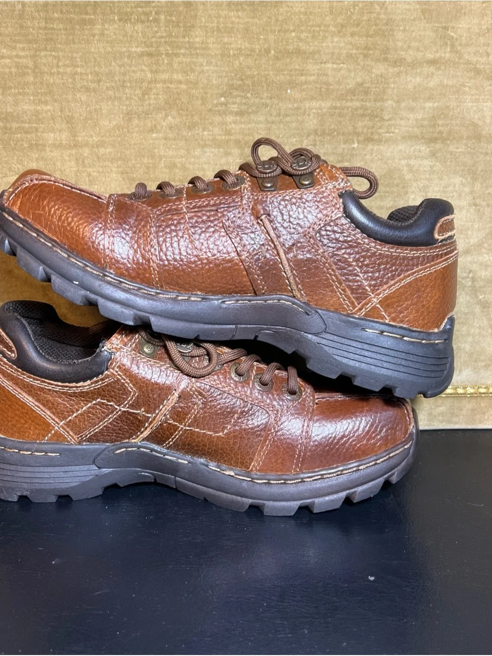 GBX Ultra 3 Billiard 42456 Oxfords Leather Shoes Brown Men’s 7.5
